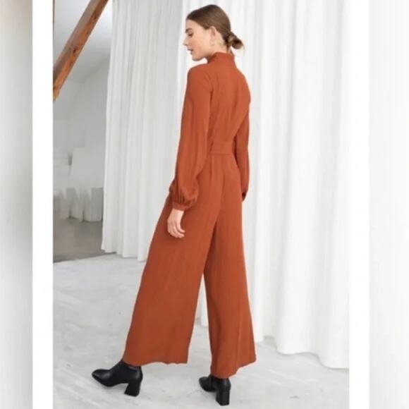 Los Angeles Atelier & Other Stories belted jumpsuit – size 4 (belt not included) - Picture 4 of 8